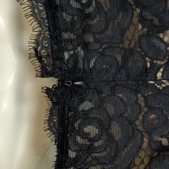 Adrianna Papell Off-Shoulder Lace Dress - Picture 7 of 15